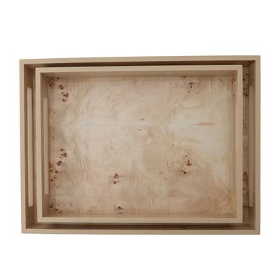 Burl Wood Tray