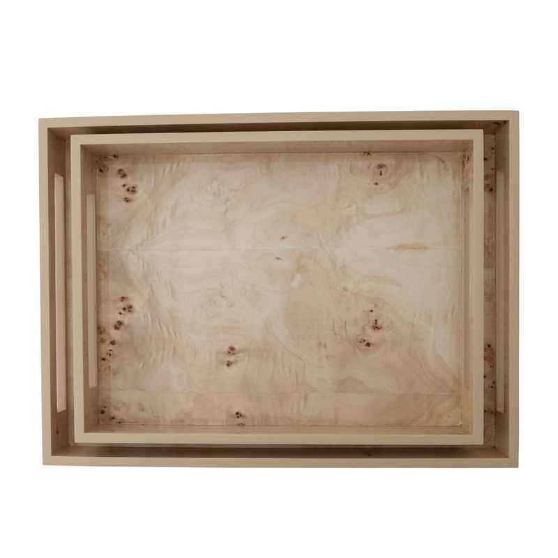 Burl Wood Tray