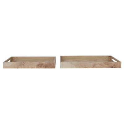 Burl Wood Tray