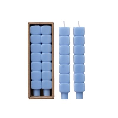Stacked Block Taper Set of 2
