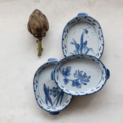 Blue Botanical Baker