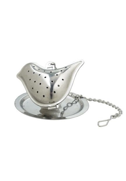 Stainless Steel Tea Infuser Set, Style: Bird