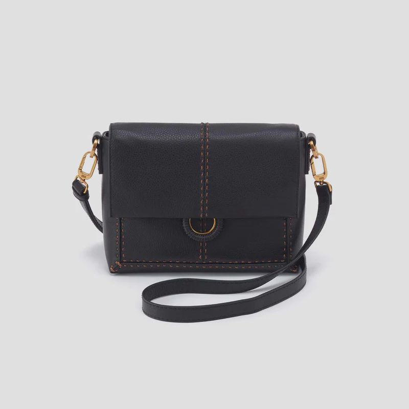 Austin Flap Crossbody, Color: Black