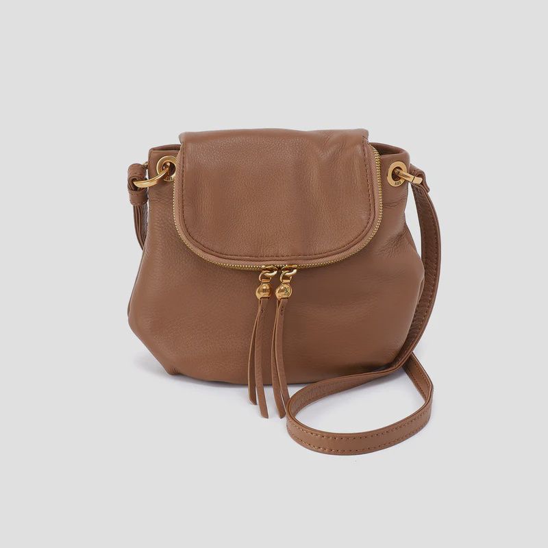Fern Zip-Flap Crossbody, Color: Timber Brown
