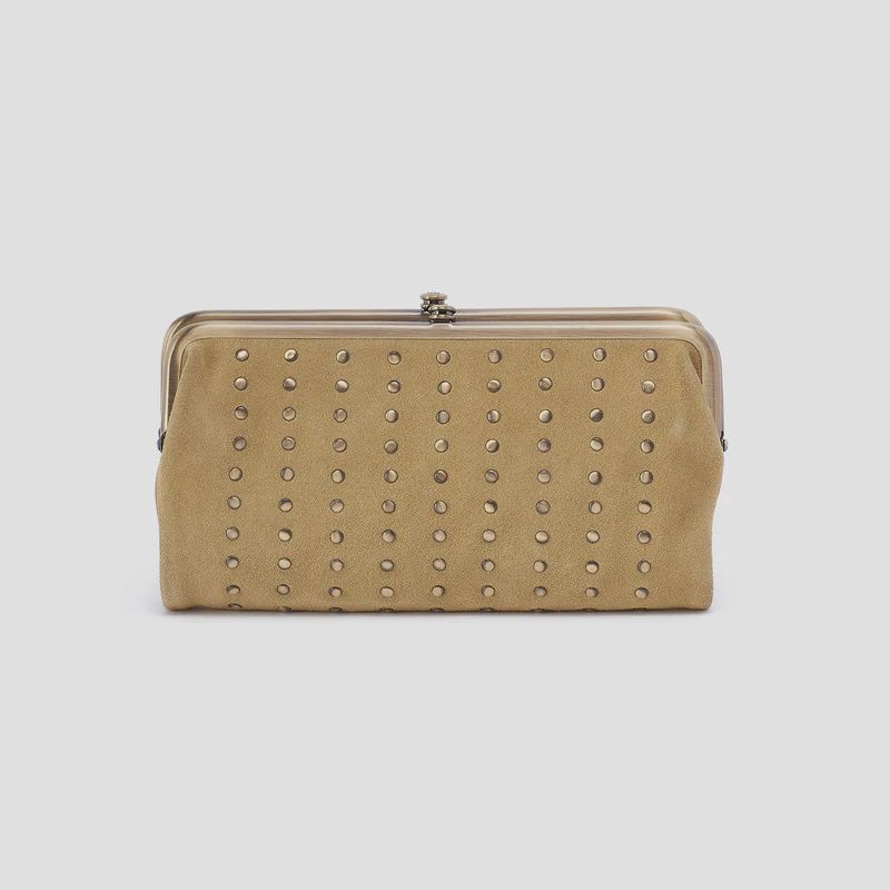 Lauren Clutch Wallet, Color: Twilight Fern