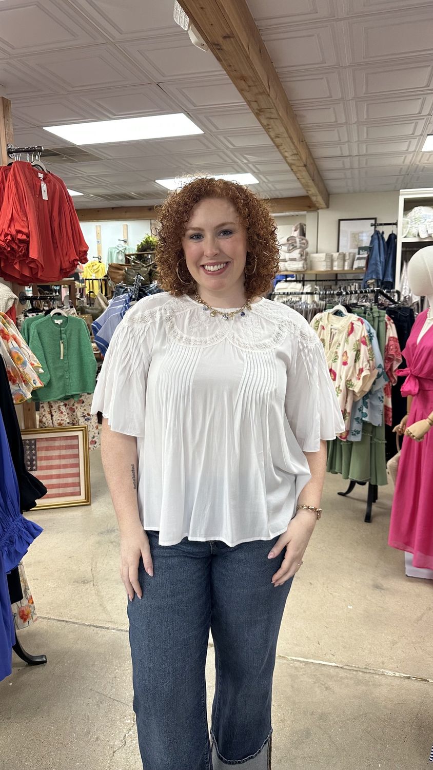 Victoria Off White Top