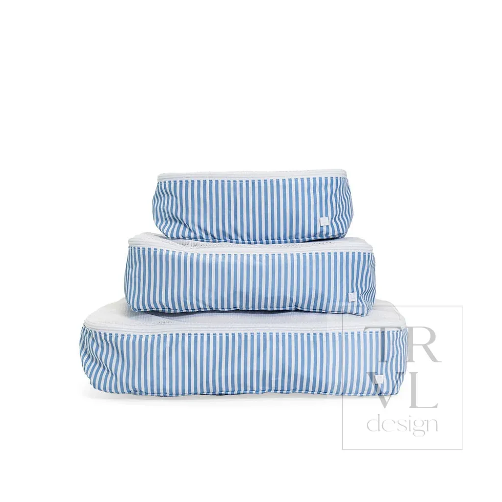 Pimlico Strip Packing Squad, Pattern: Chambray