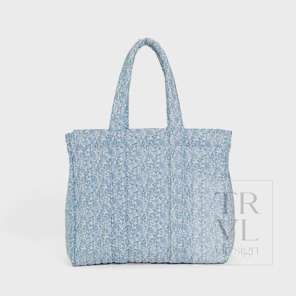 Hamptons Floral Quilted Go Go Tote