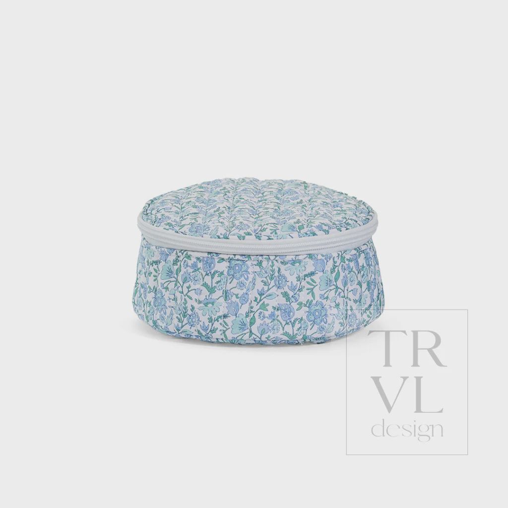 Hamptons Floral Quilted Jewel Round