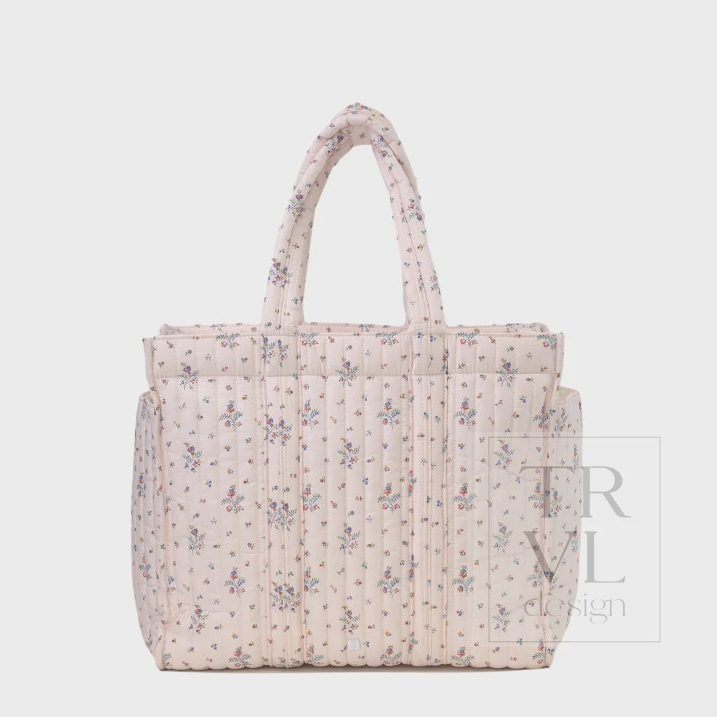 Fleurie Quilted Go Go Tote