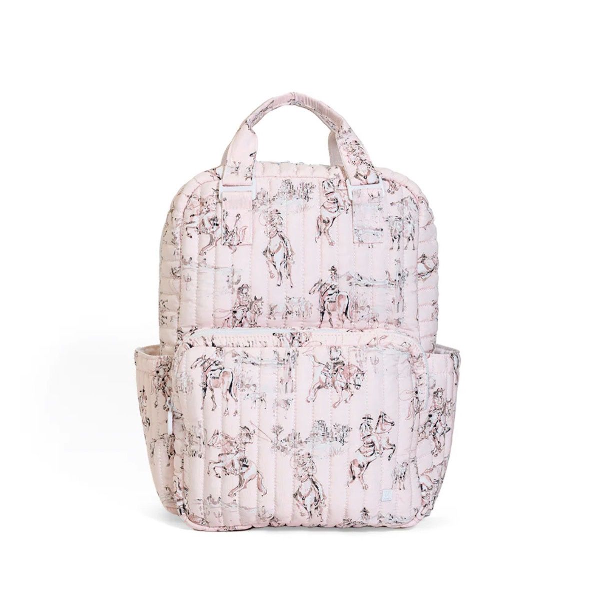 Cowgirl Toile Quilted All You Need Bag