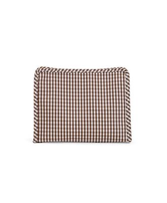 Gingham Coco Roadie Zip Pouch