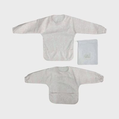 Bunny Toile Perfect Smock Bib