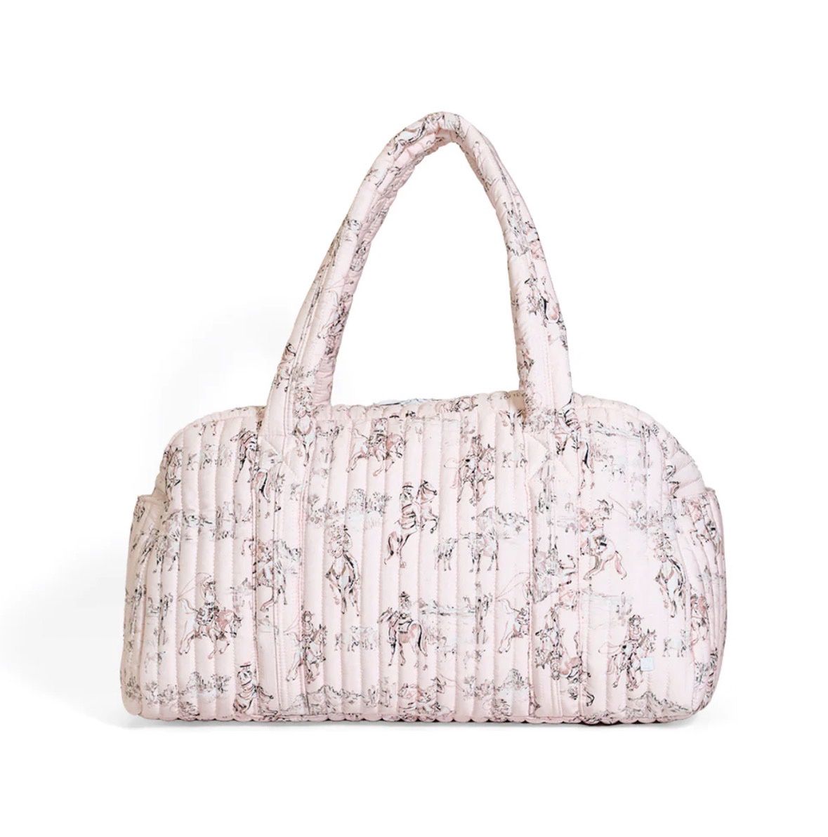 Cowgirl Toile Quilted Grande Duffle