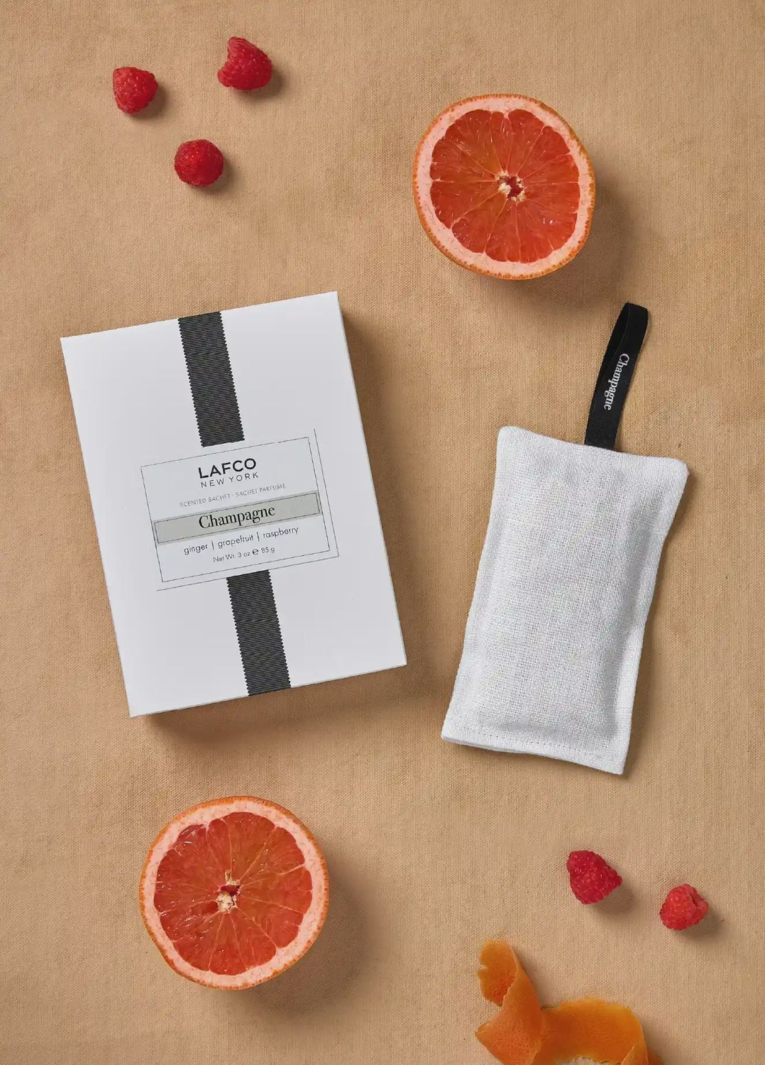 Scented Linen Sachet Champagne