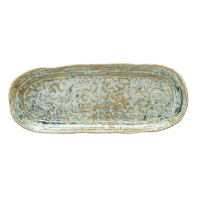 Reactive Glaze Stoneware Platter