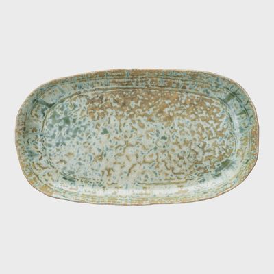 Reactive Glaze Stoneware Platter