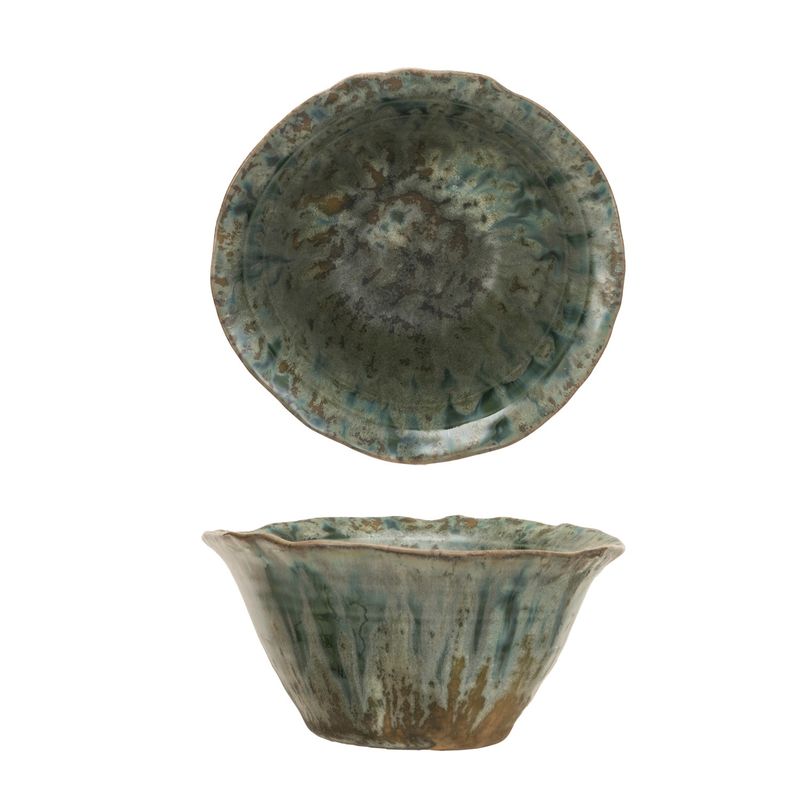 Reactive Glaze Condiment Bowl