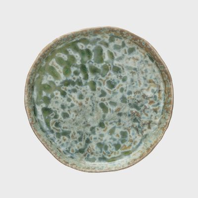 Reactive Glaze Olive Oil Dish