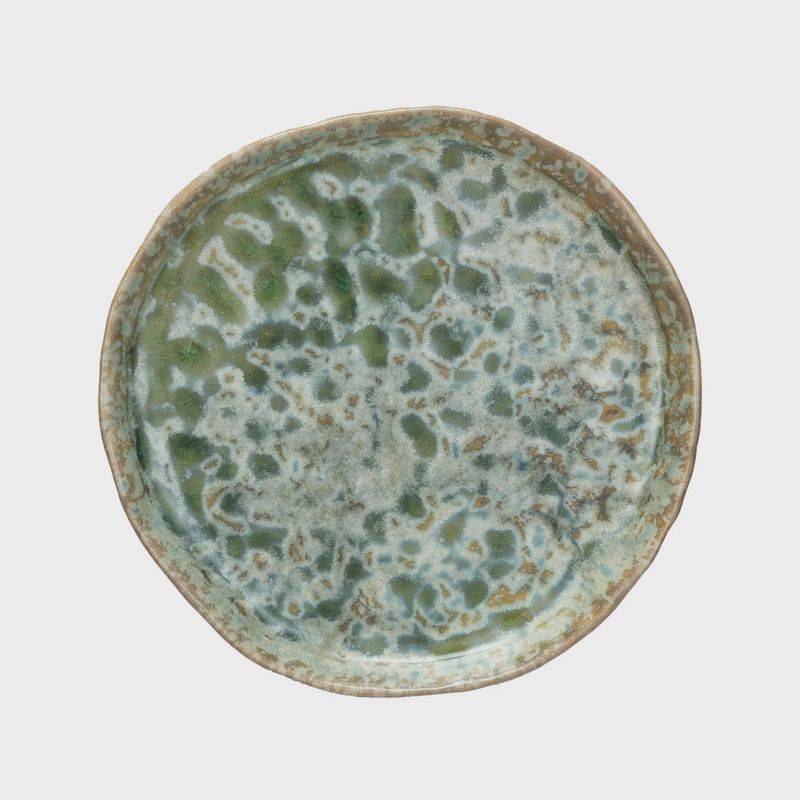 Reactive Glaze Olive Oil Dish