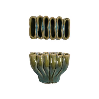 Sculptural Floral Vase