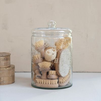 7.25 Quart Etched Jar with Lid