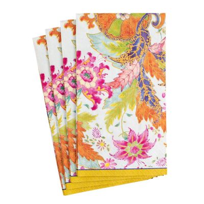 Ivory Tobacco Leaf Guest Towel