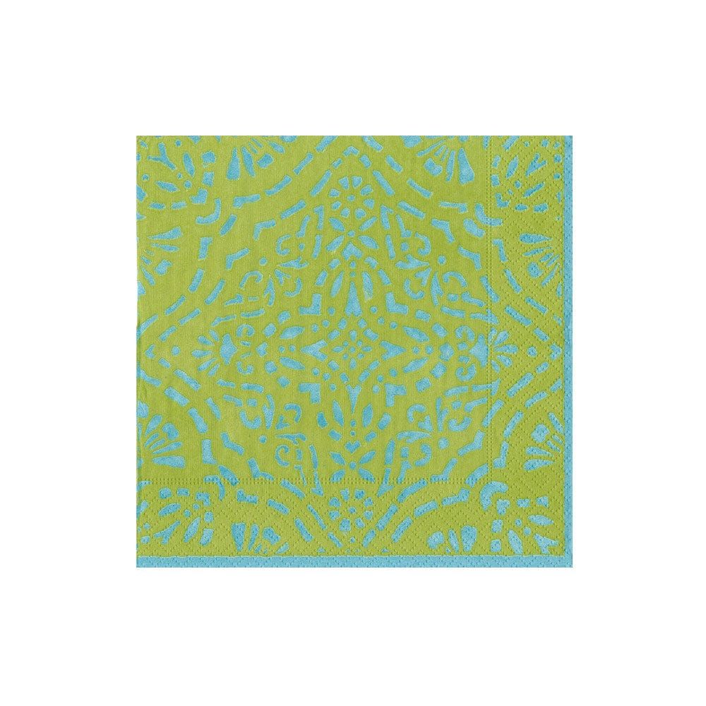 Annika Green Cocktail Napkins