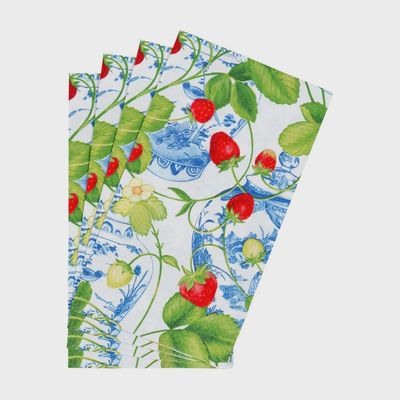 Strawberries and Cream Guest Towel