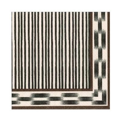 Boho Stripe Luncheon Napkin