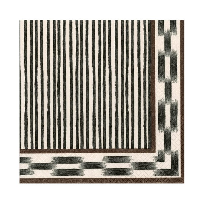 Boho Stripe Luncheon Napkin