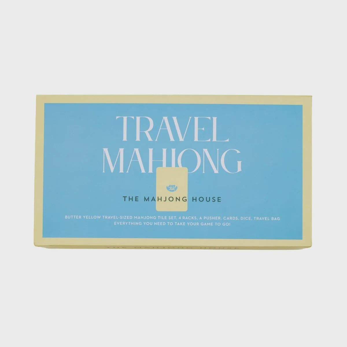 Butter Yellow Travel Mahjong Set