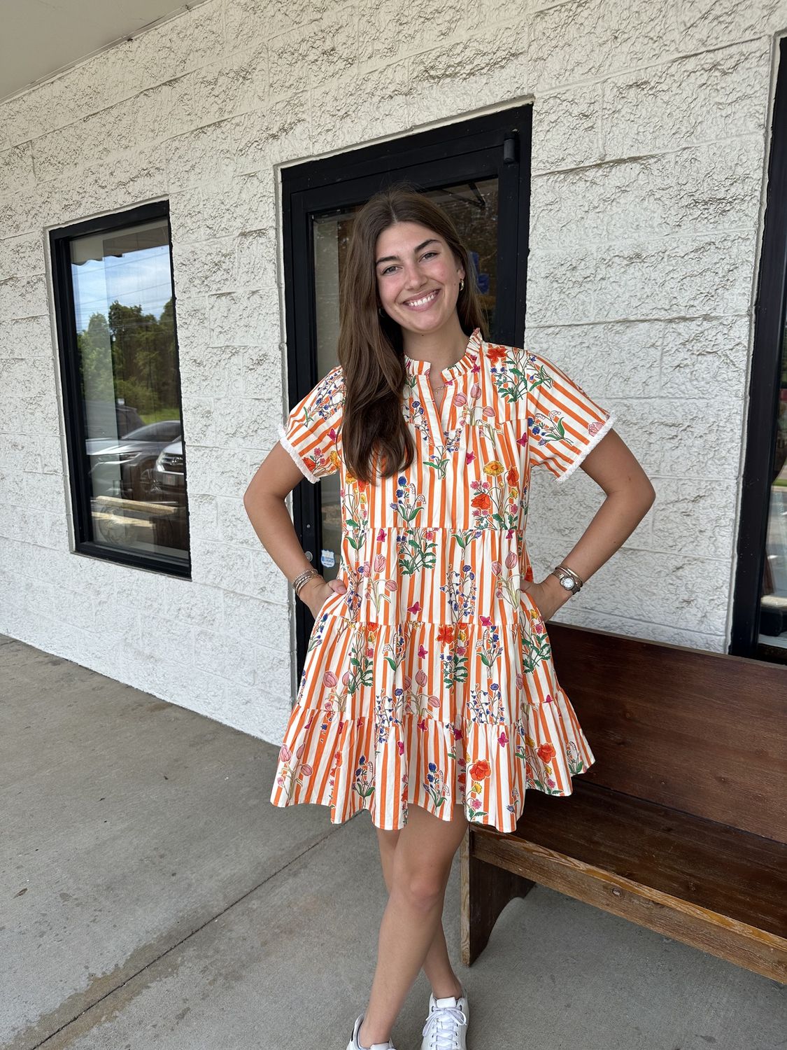 Floral Cabana Dress