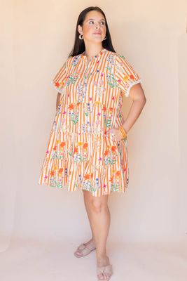 Floral Cabana Dress