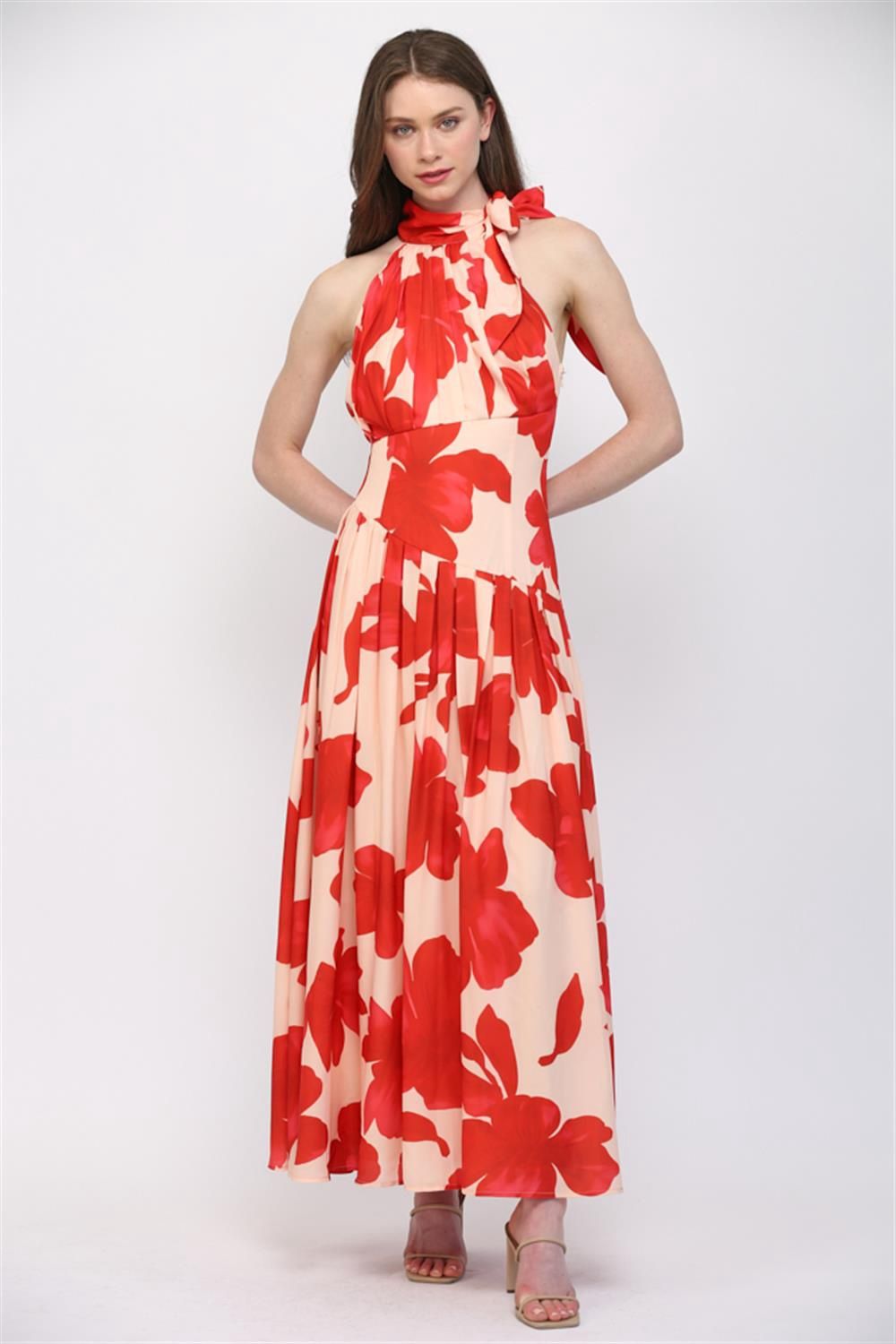 Meladia Halter Dress