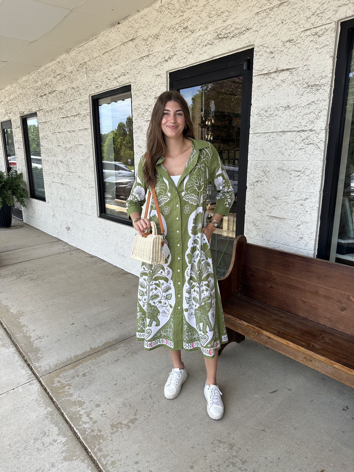 Sacred Bloom Maxi Dress
