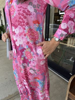 Rosewater Paisley Dress