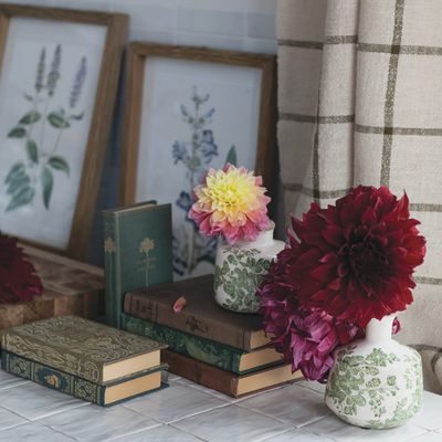 Petite Green Botanical Vase