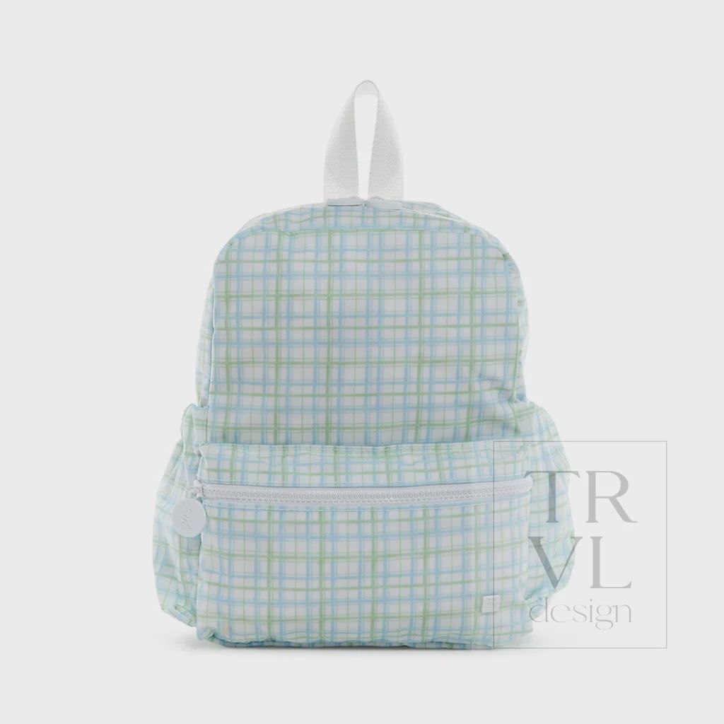Classic Plaid Mini Backer, Color: Green