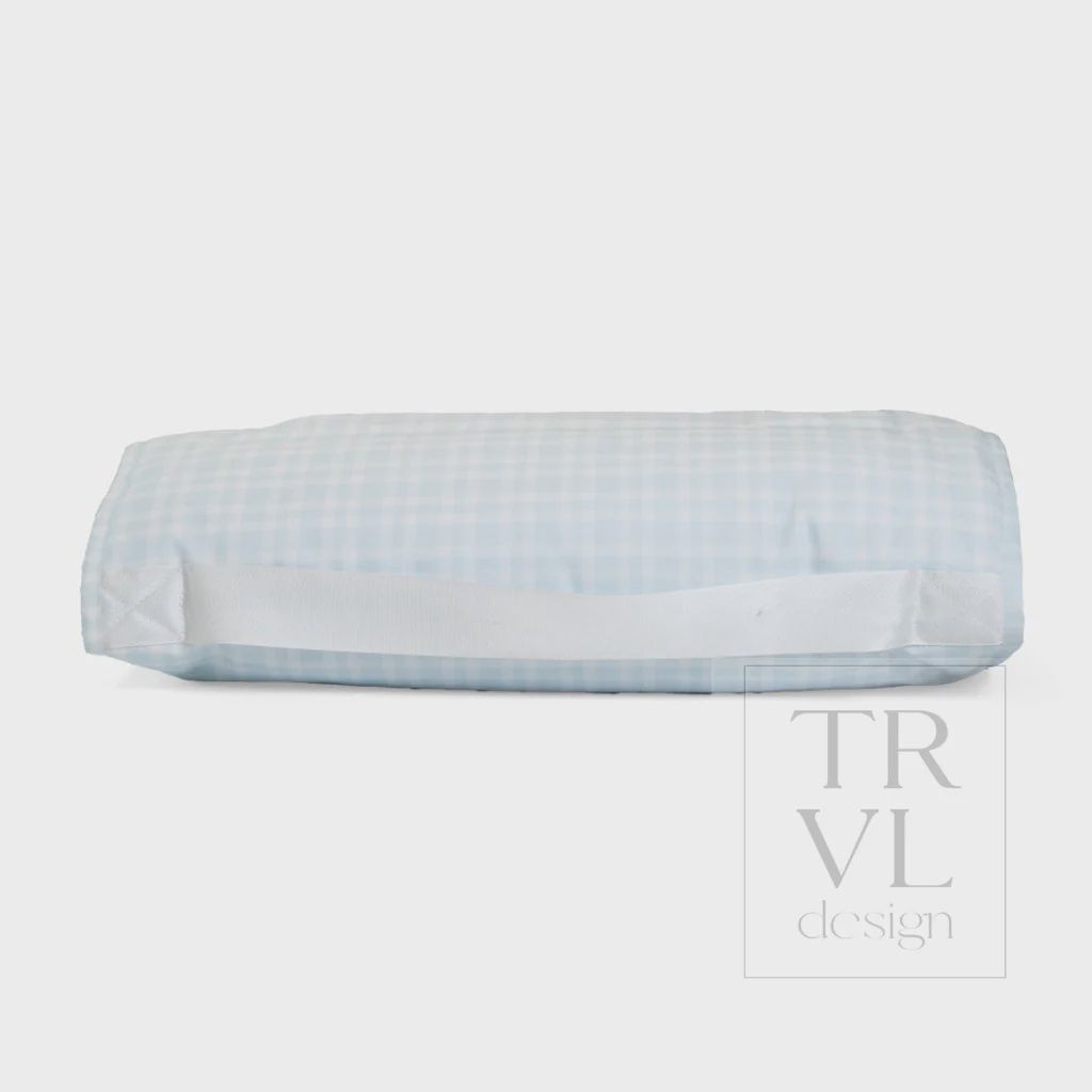 Blue Plaid Nap Mat