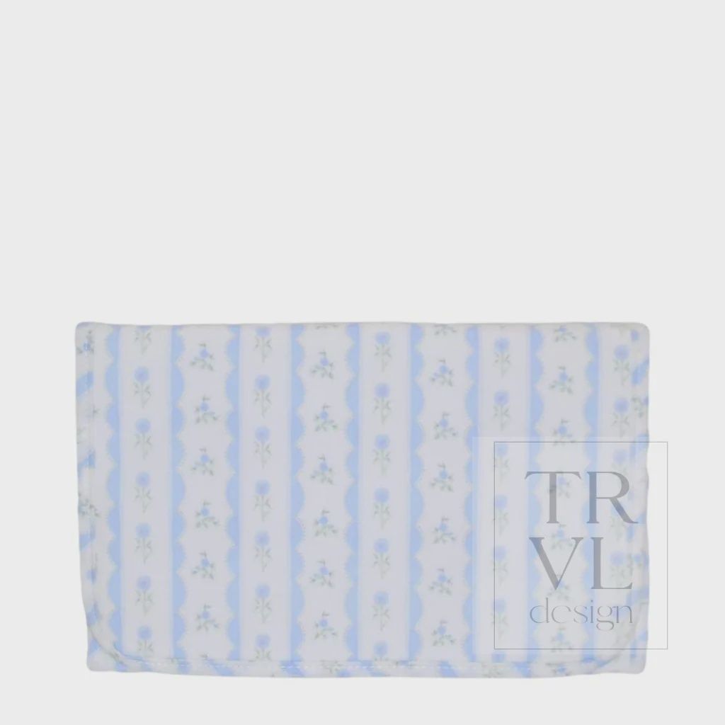 Ribbon Floral Game Changer Pad, Color: Blue