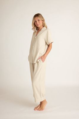 Linen Button-up Shirt