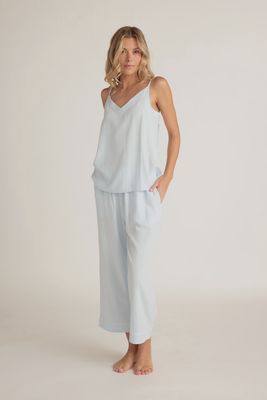 Linen Capri Pant