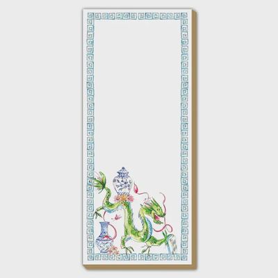Mahjong Dragon &amp; Chinoiserie Luxe Skinny Pad