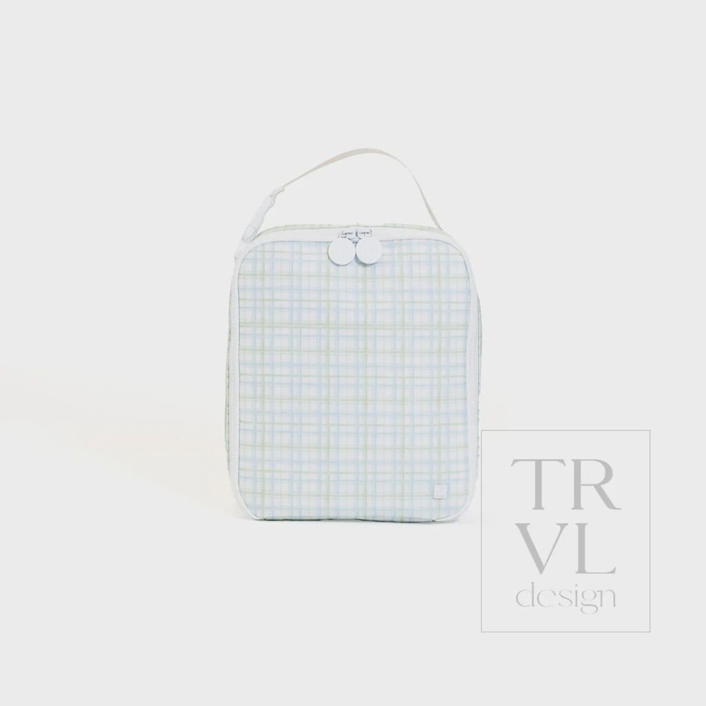 Classic Plaid Lunch Box, Color: Green