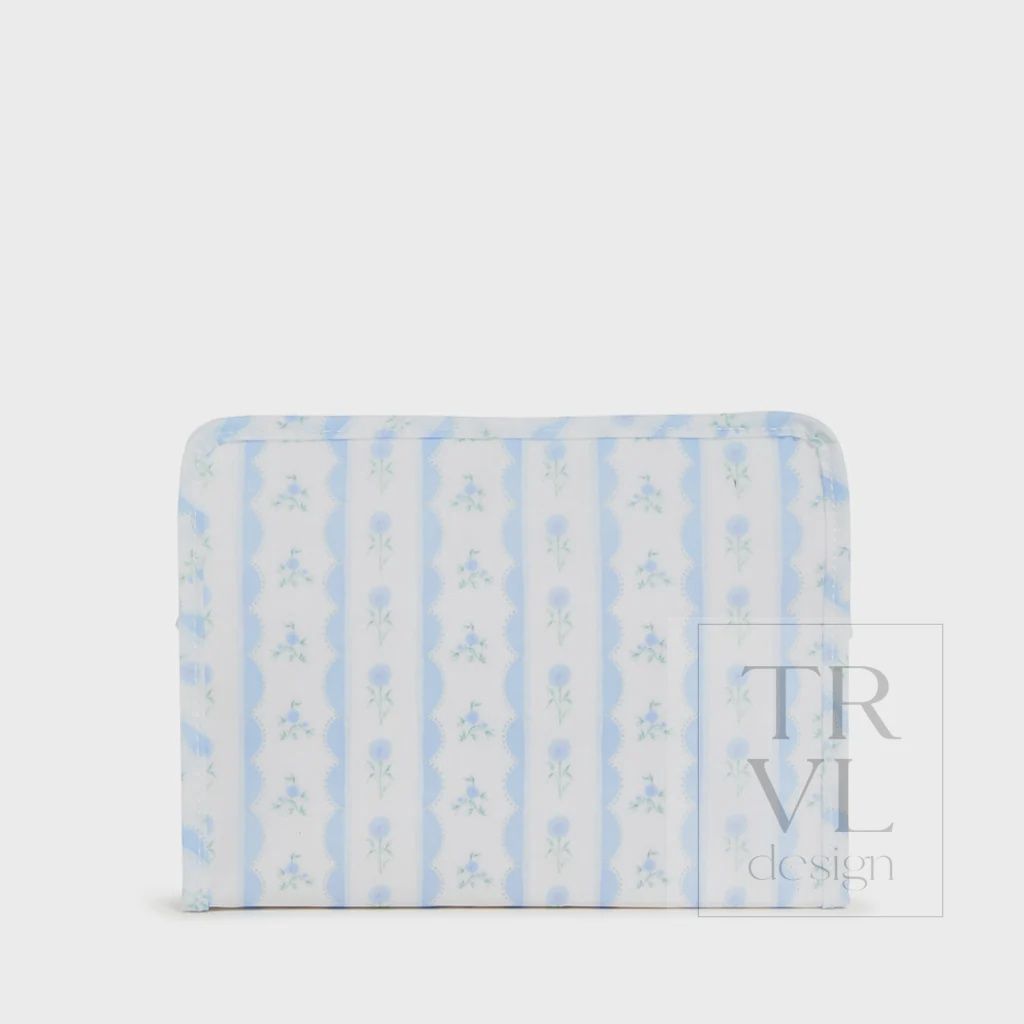 Ribbon Floral Roadie, Color: Blue, Size: Small