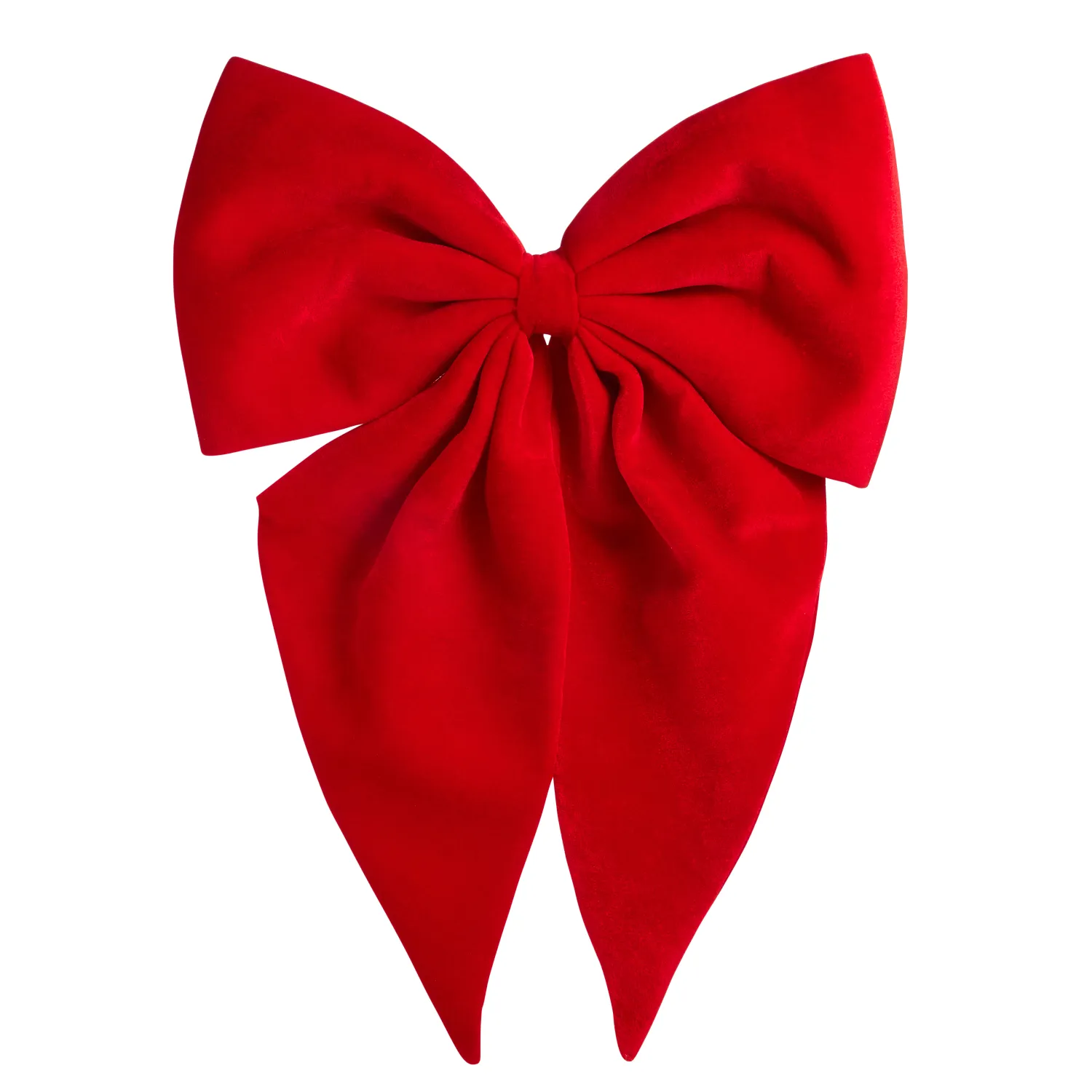 29" Red Velvet Bow