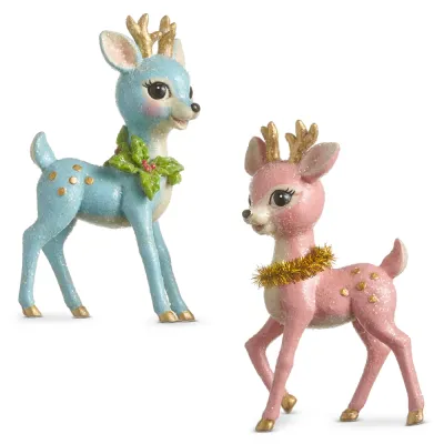 Retro Deer Ornament