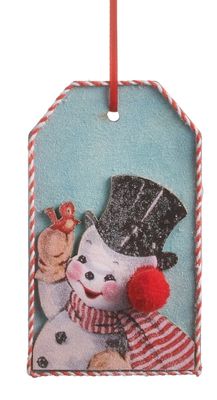 Vintage Tag Ornament