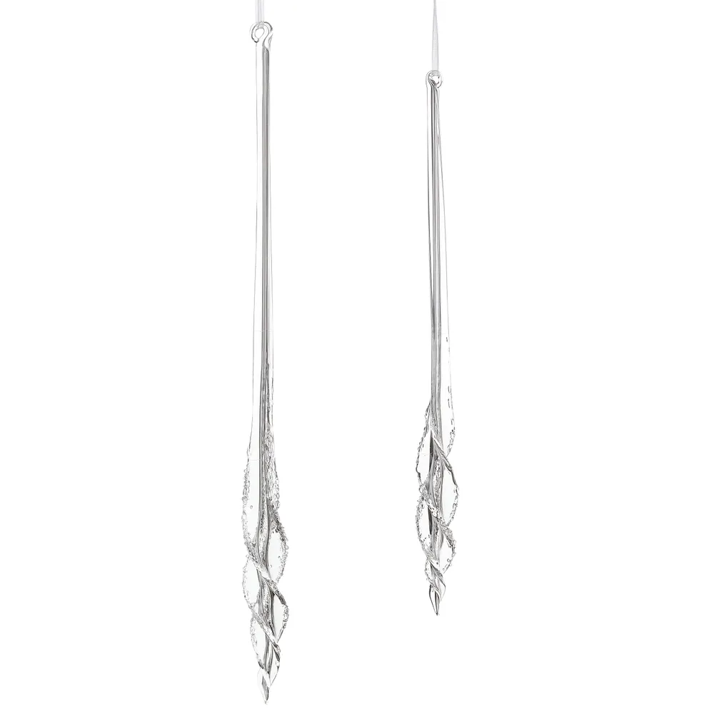 Spiral Icicle Ornament